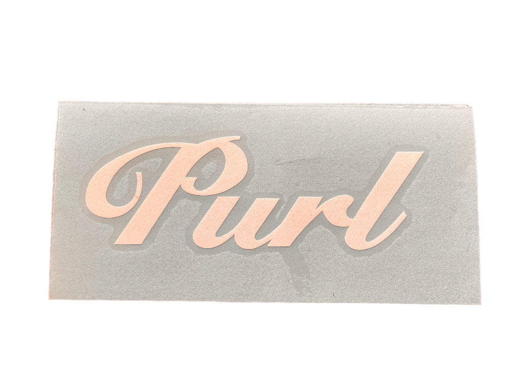 Purl Die Cut Transfer Sticker – Purl Wax